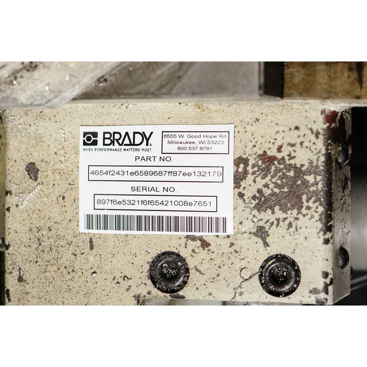 Этикетки Brady M71-16-483 / 25,4x9,52мм, B-483 - 3