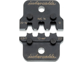 Матрица обжимная для цилиндрических клемм Intercable, 4,8 мм