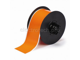 Оранжевый винил для маркировки внутри/снаружи помещения B30C-2250-595-OR, 57,15 мм * 30,48 м (BBP31/33/35/37)