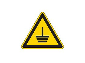 Знак безопасности запрещающий не пользоваться открытым огнем и не курить Brady 50 мм, b-7541, Ламинация, pic 201, Полиэстер, 250 шт