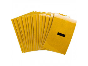 5920-BLANK, черный на желтом, 25 × 38 мм, B-946 винил, 25 цифр на карте, в упаковке 25 карт