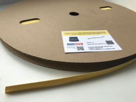 Трубка ТУТНГ «Русмарк», премиум, 8,0-4,0 мм, 2:1, жёлтая, для печати, 100 м